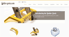Desktop Screenshot of ladder-genie.com